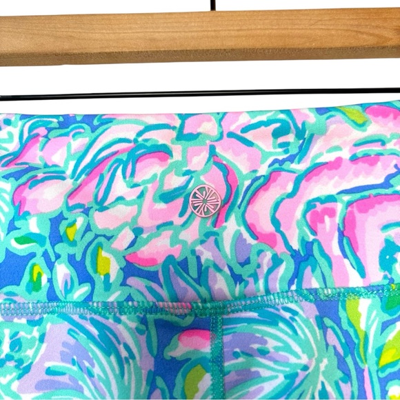 LILLY PULITZER Luxletic Leggings In Full Bloom Athletic 26" Weekender High Rise - Picture 6 of 8